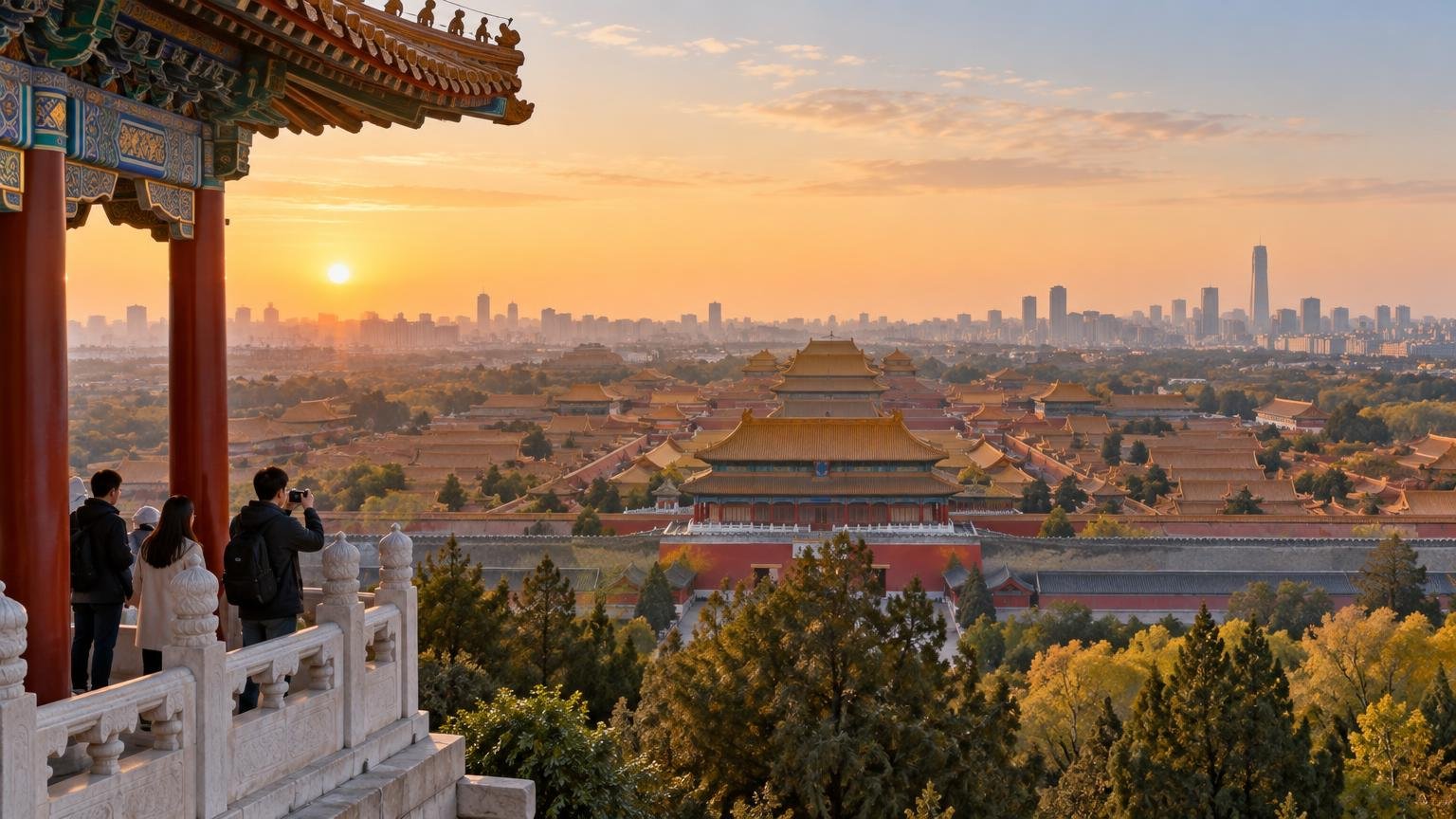 The Forbidden City in Beijing — the historic side of Beijing vs Shanghai