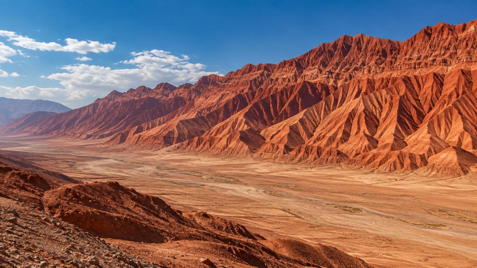 Turpan's Flaming Mountains — the Silk Road's extreme geology