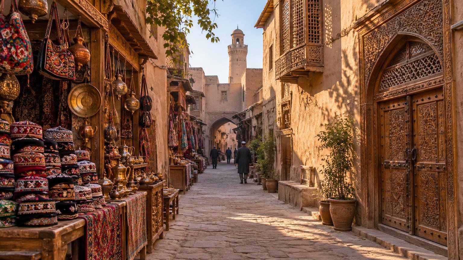 Kashgar Old City alleys — the southern Silk Road culture