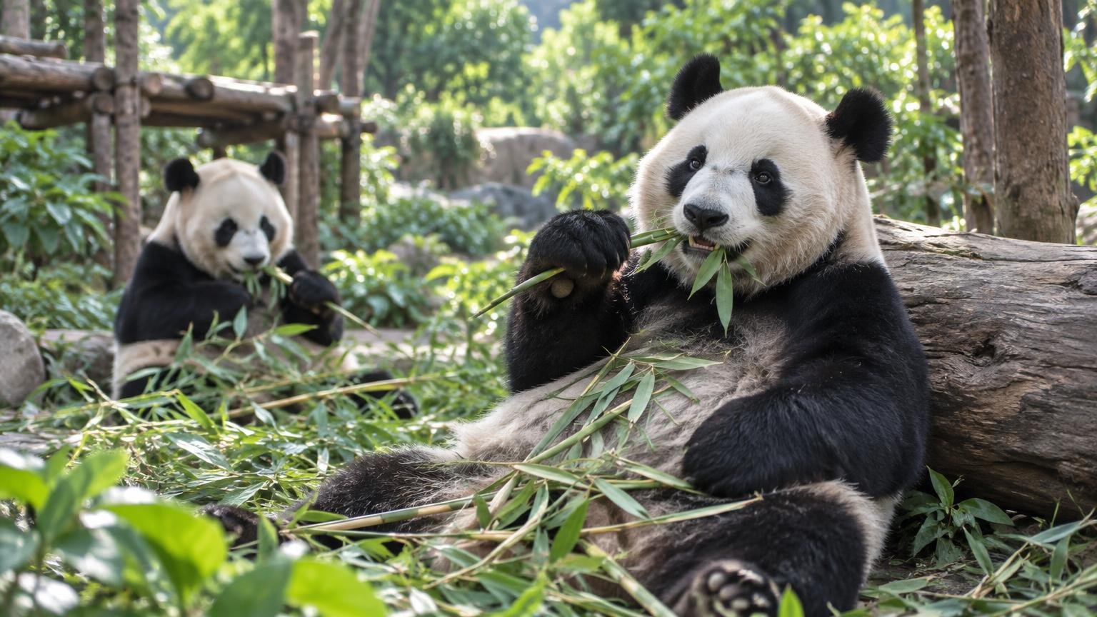 Giant pandas in Chengdu — the easy pace of the Land of Abundance